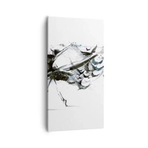 Canvastavla - Bild på duk - Musikens magi befriar från trolldom - 55x100 cm