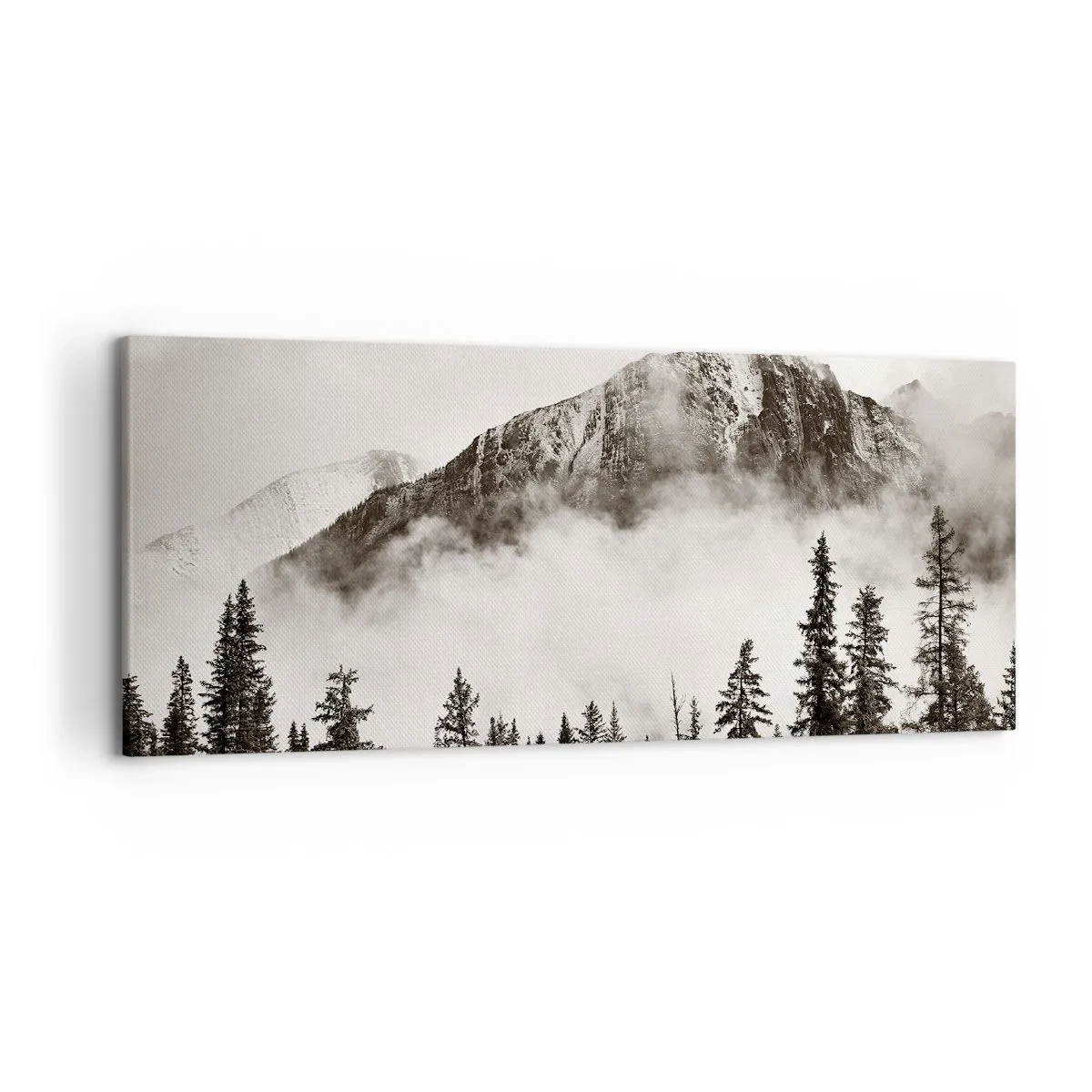Canvastavla - Bild på duk - Granithärskare - 120x50 cm