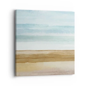 Canvastavla - Bild på duk - Svalkande - 40x40 cm