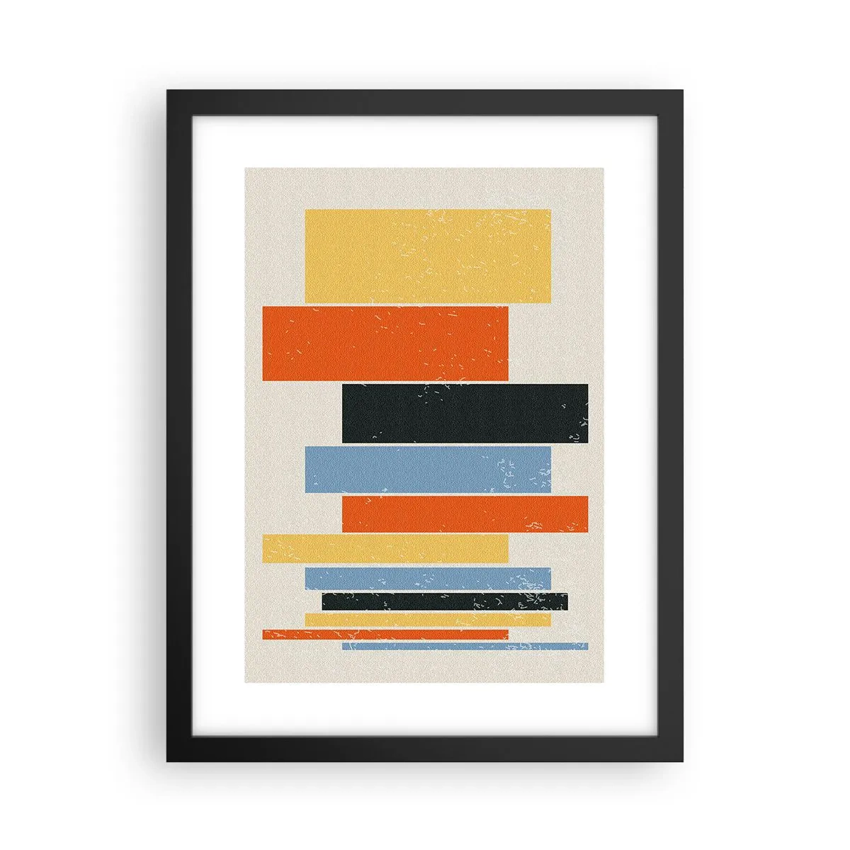 Affisch i svart ram - Inspelning av musik - 30x40 cm