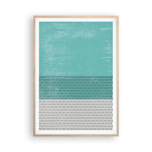 Affisch i ram av ljusek - Balanserad komposition - 70x100 cm