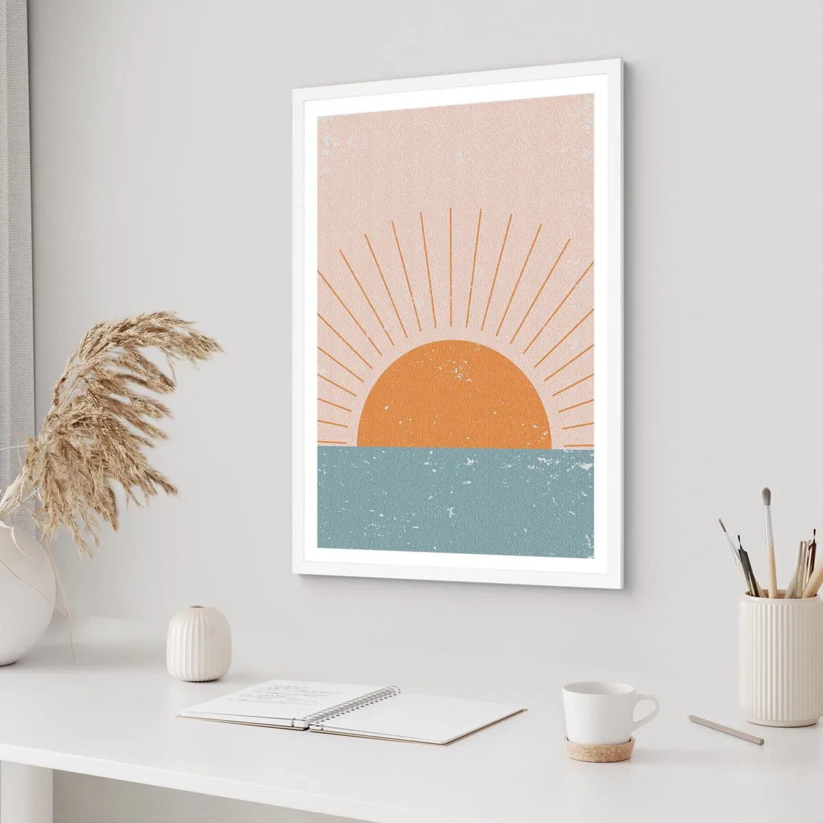 Affisch i vit ram - Vardagens under - 40x50 cm