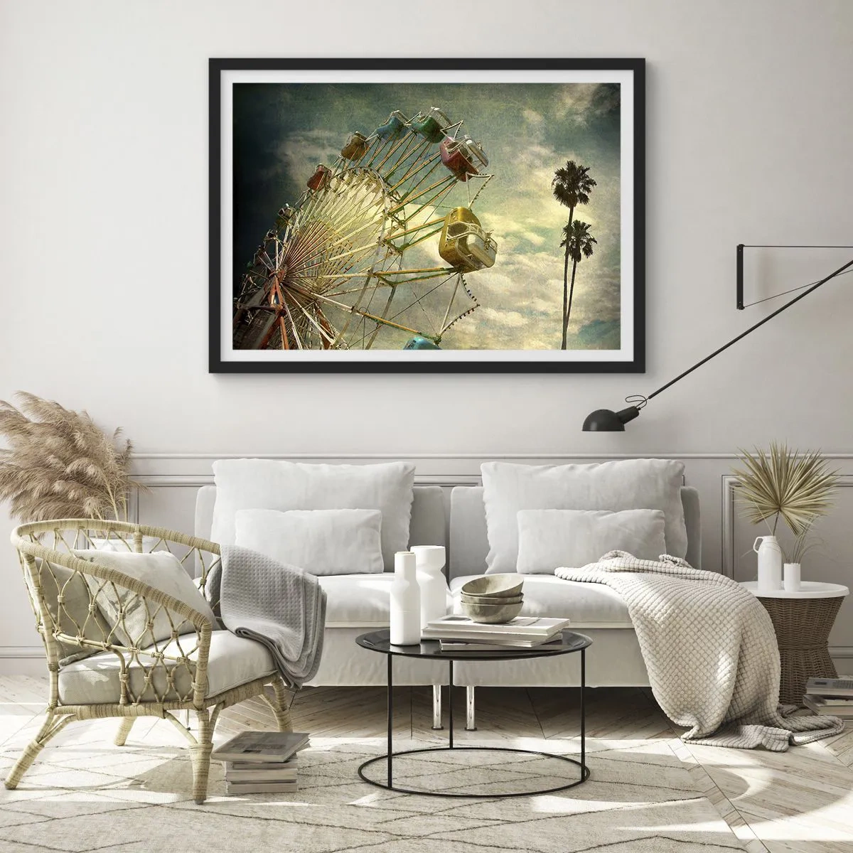 Affisch i svart ram - Kommer att bli, kommer att bli kul.... - 70x50 cm