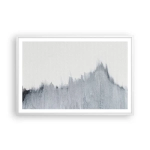 Affisch i vit ram - Mystisk skiva - 91x61 cm