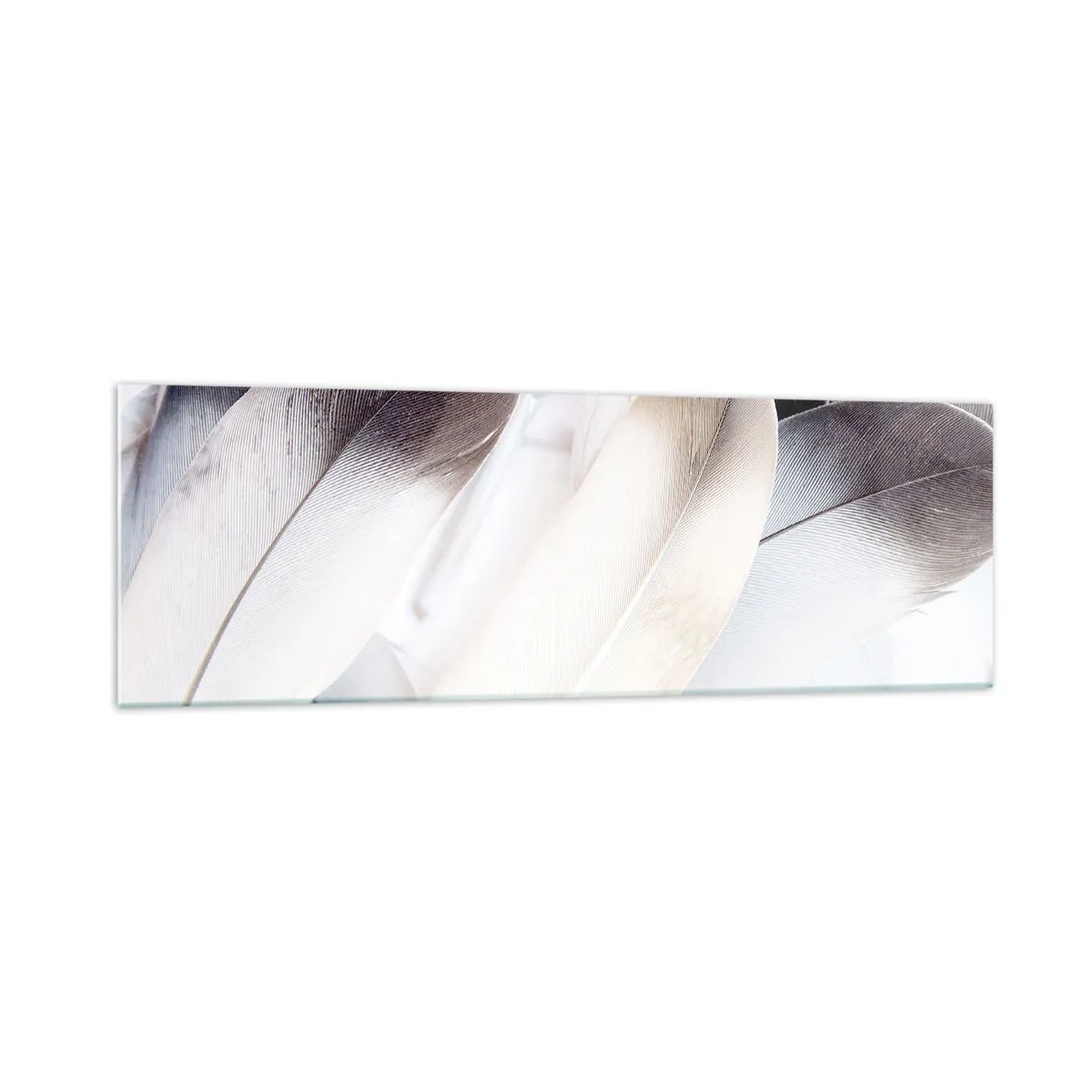 Glastavla - Bild på glas - Nästan änglalik - 160x50 cm