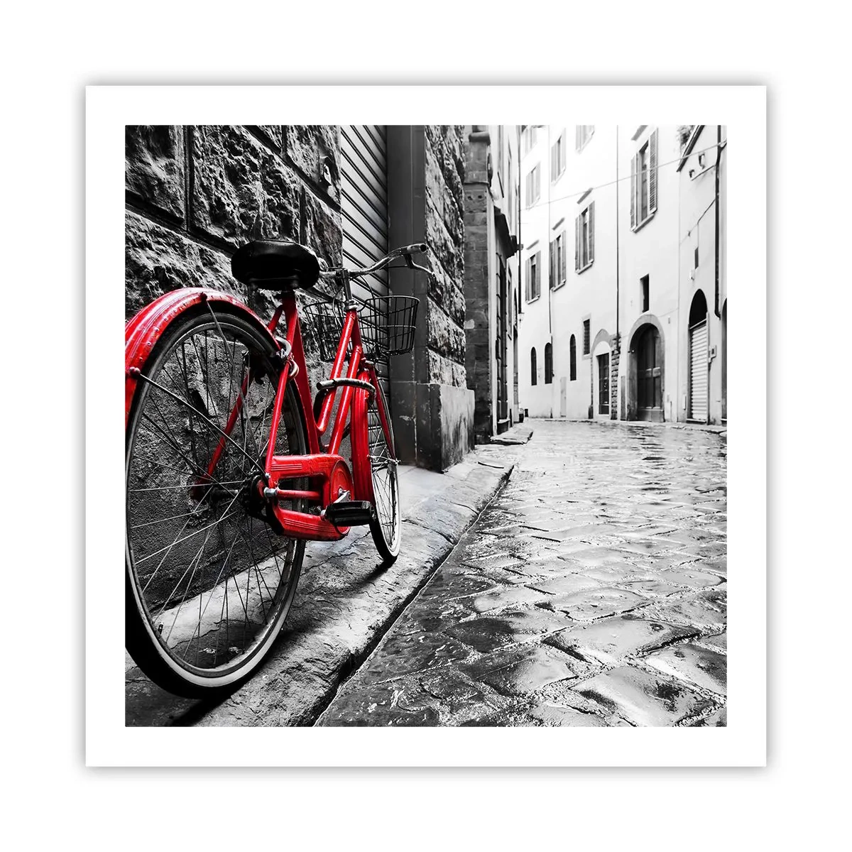 Affisch - Den riktiga skönheten åldras inte - 60x60 cm