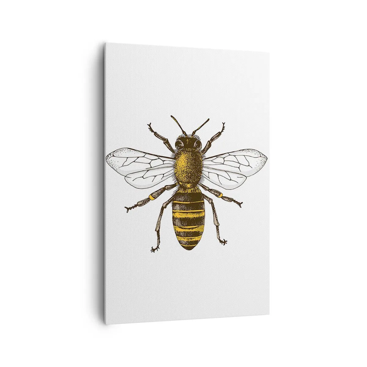 Canvastavla - Bild på duk - Vackert och bra - 80x120 cm