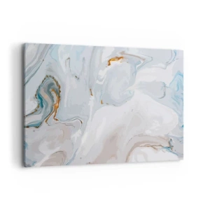 Canvastavla - Bild på duk - Utbuktande vithet - 100x70 cm