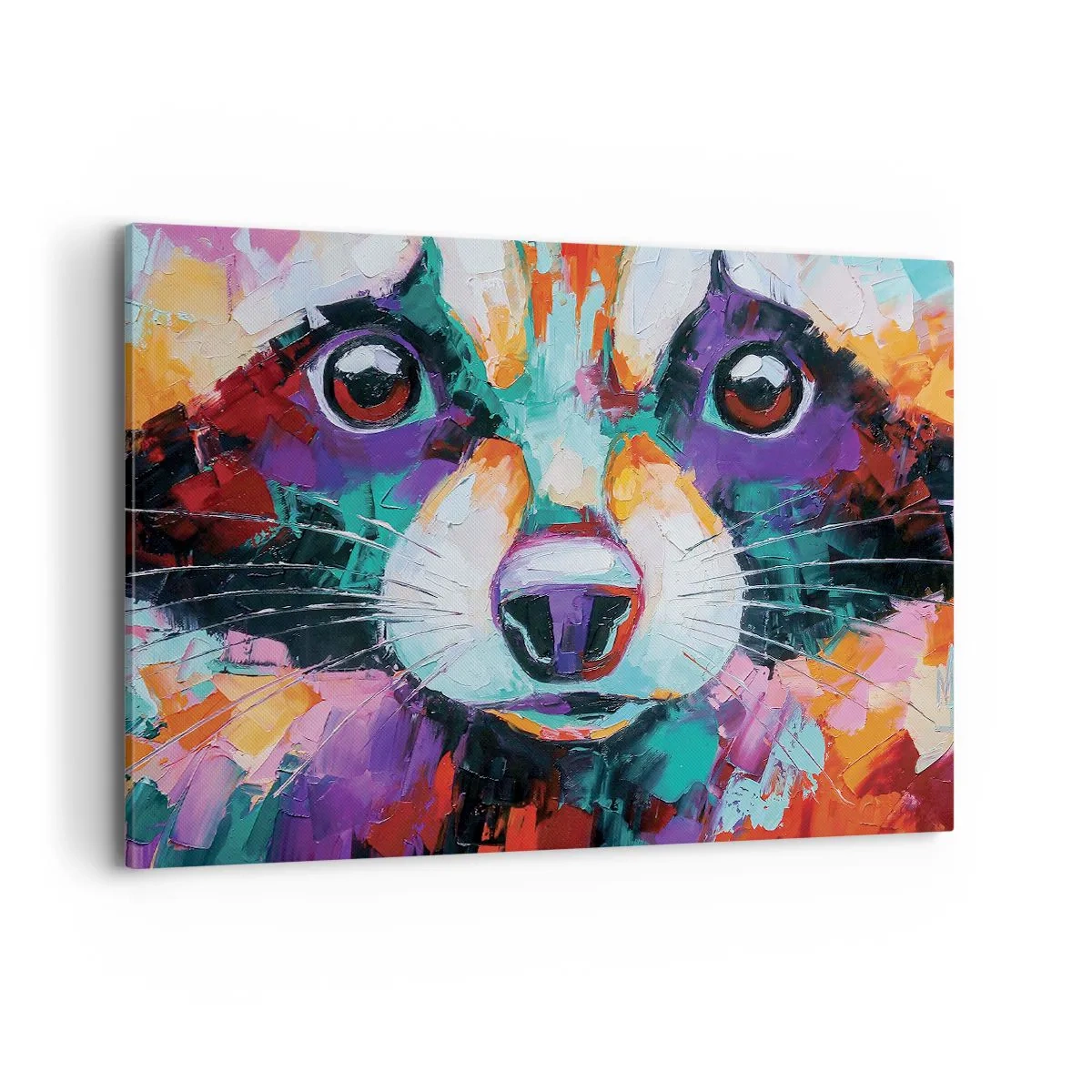 Canvastavla - Bild på duk - Enbart goda emotioner - 100x70 cm