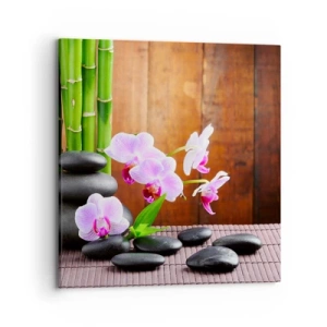 Canvastavla - Bild på duk - Lär känna orientens behag - 70x70 cm