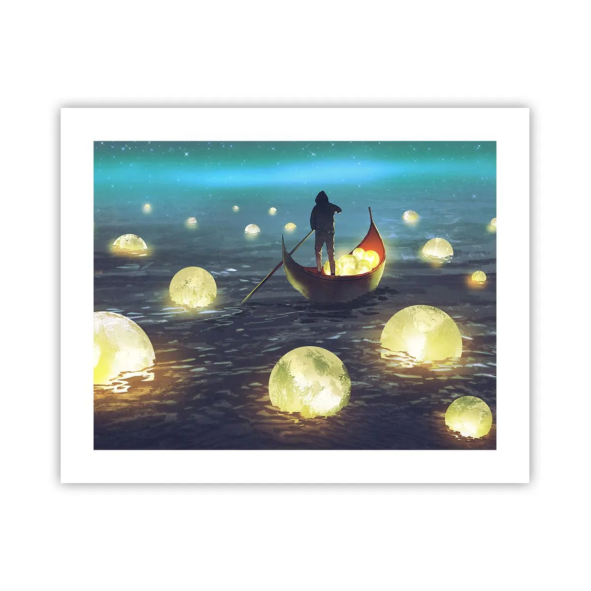 Affisch - Saker som filosoferna inte drömt om - 50x40 cm