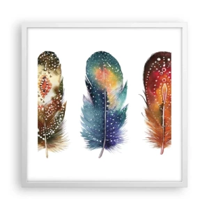 Affisch i vit ram - Ritualer, seder, hemligheter - 50x50 cm