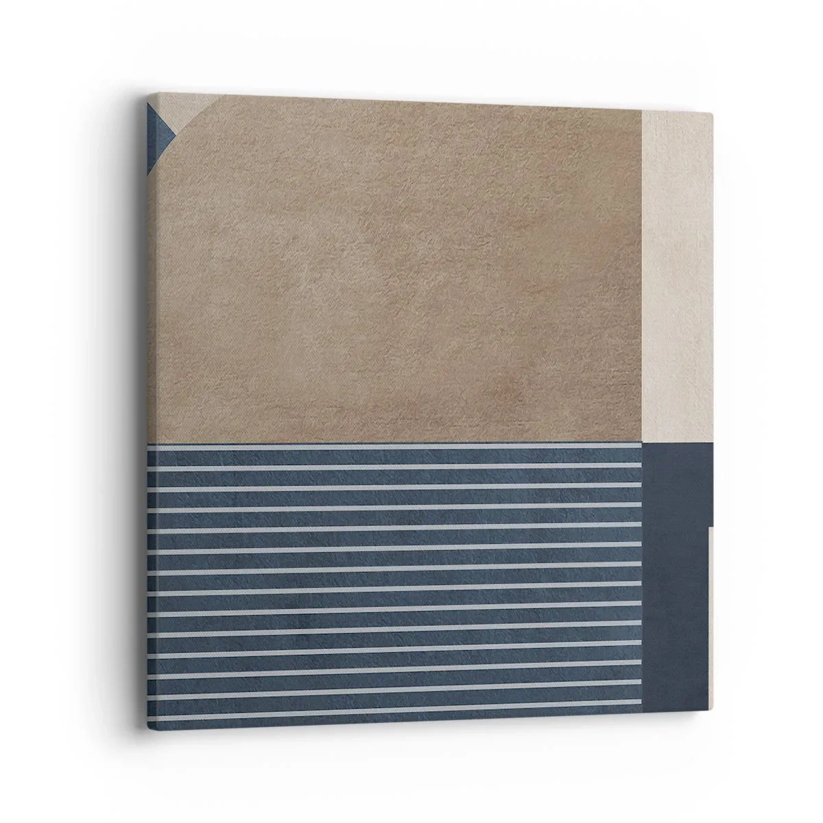 Canvastavla - Bild på duk - Komposition av enkelhet och rundhet - 40x40 cm