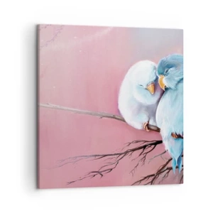 Canvastavla - Bild på duk - Lägga till något?… - 50x50 cm