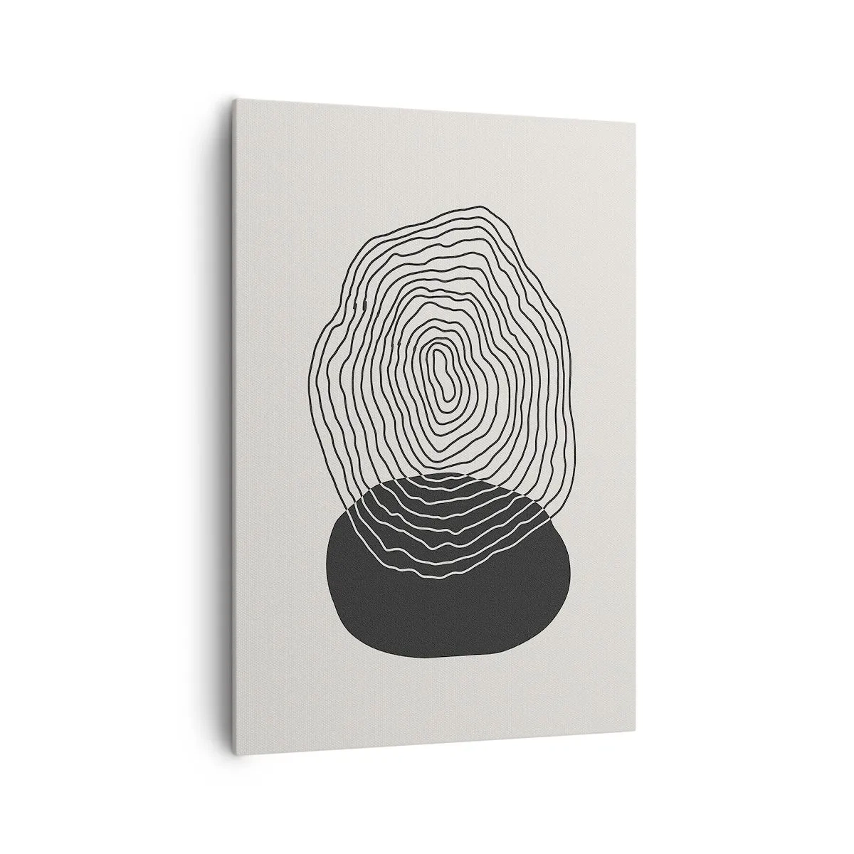 Canvastavla - Bild på duk - Varaktighet och vibration - 70x100 cm