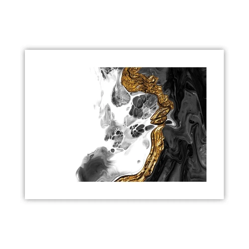 Affisch - Organisk komposition - 40x30 cm