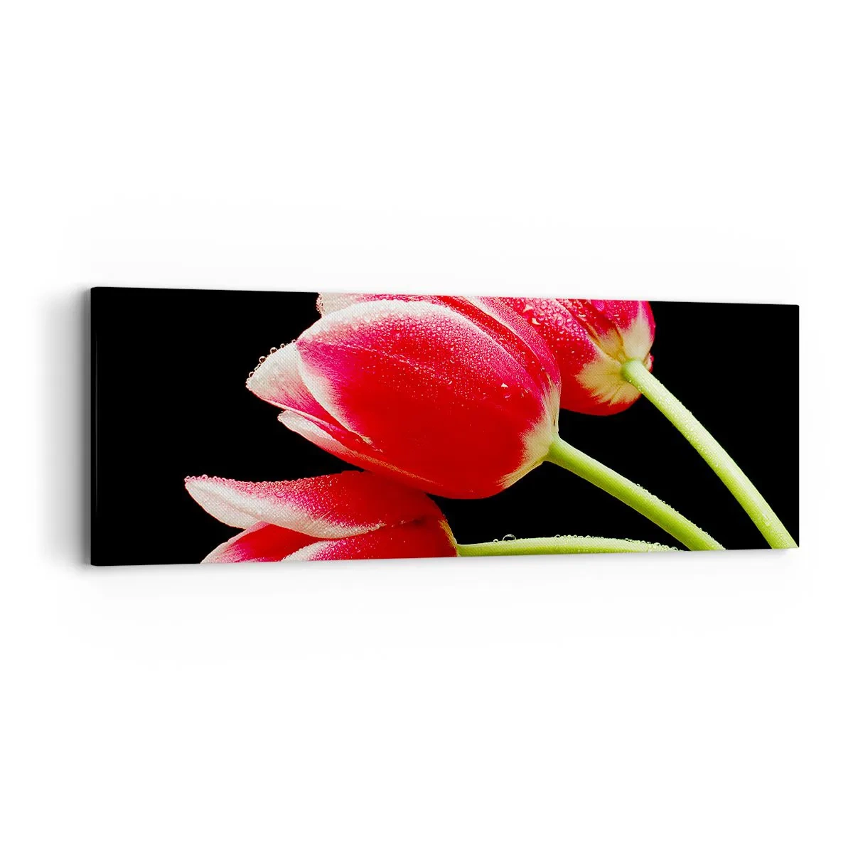 Canvastavla - Bild på duk - Ett löfte om en ren kärlek - 90x30 cm