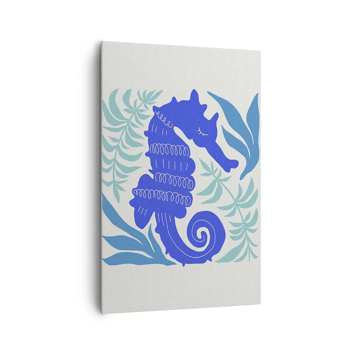 Canvastavla - Bild på duk - På enundervattenäng - 80x120 cm