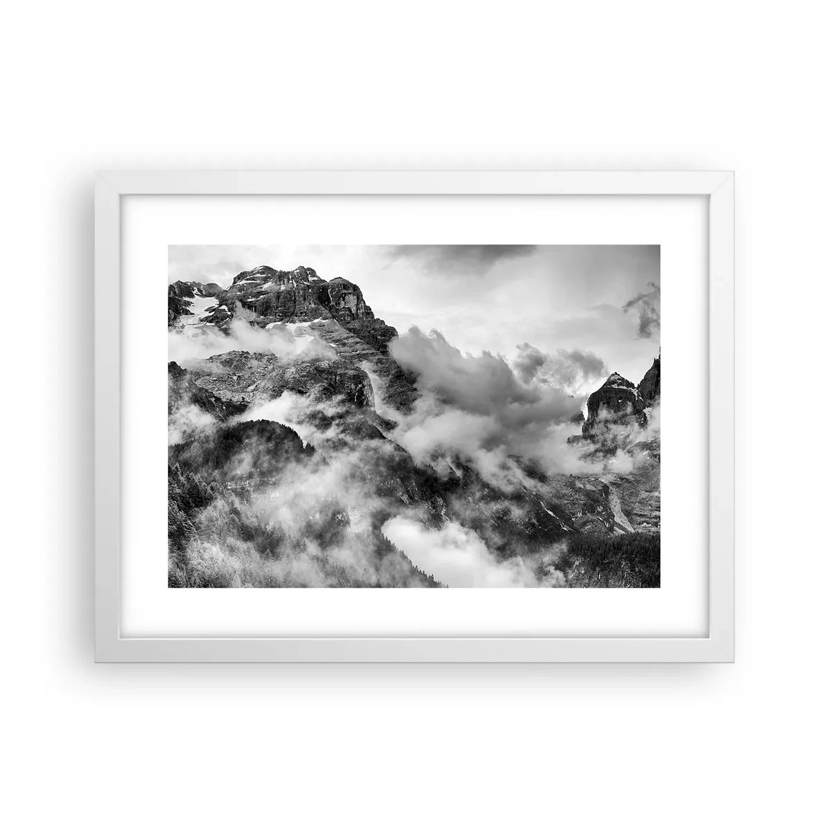 Affisch i vit ram - Vackra och grymma - 40x30 cm