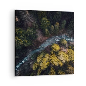 Canvastavla - Bild på duk - Snabbt, allt snabbare - 50x50 cm
