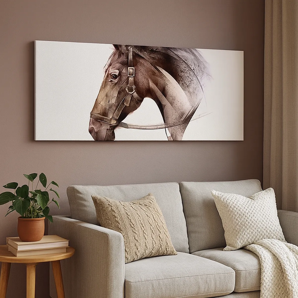 Canvastavla - Bild på duk - Vilken charm - 30x30 cm