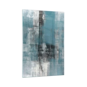 Glastavla - Bild på glas - Vatten och luft - 70x100 cm