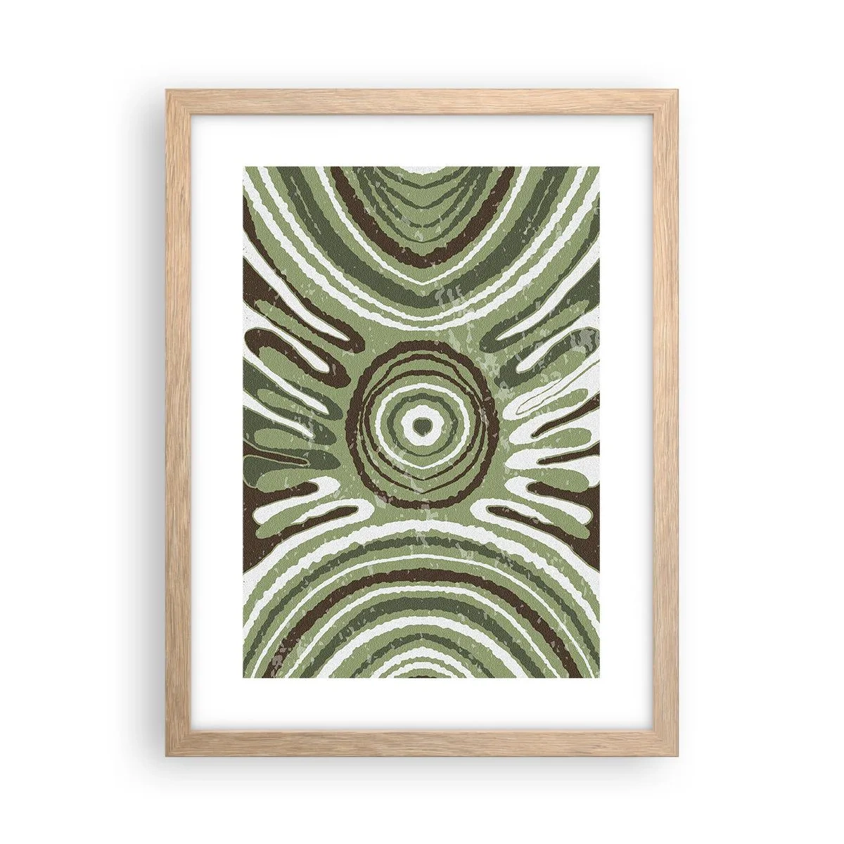 Affisch i ram av ljusek - Explosion av känslor - 30x40 cm