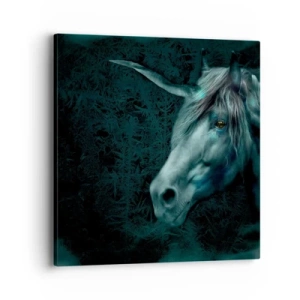 Canvastavla - Bild på duk - I sagoskogen - 40x40 cm