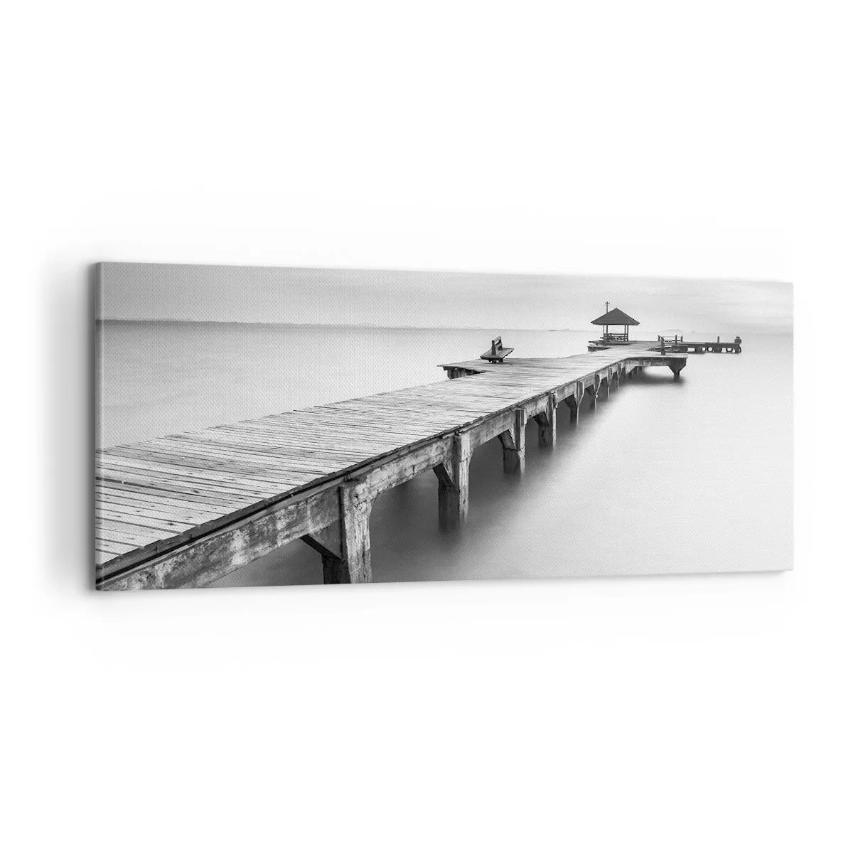 Canvastavla - Bild på duk - Ut i det oändliga - 100x40 cm