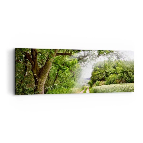 Canvastavla - Bild på duk - Et in Arcadia ego - 90x30 cm