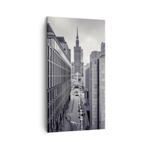 Canvastavla - Bild på duk - Warszawadalen - 45x80 cm