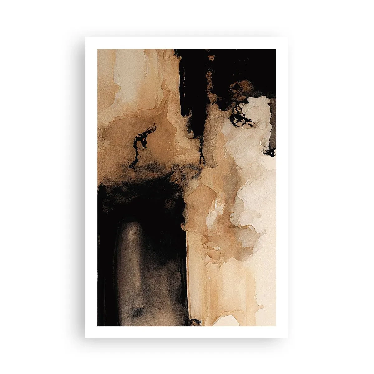 Affisch - Intrigerande abstraktion - 61x91 cm