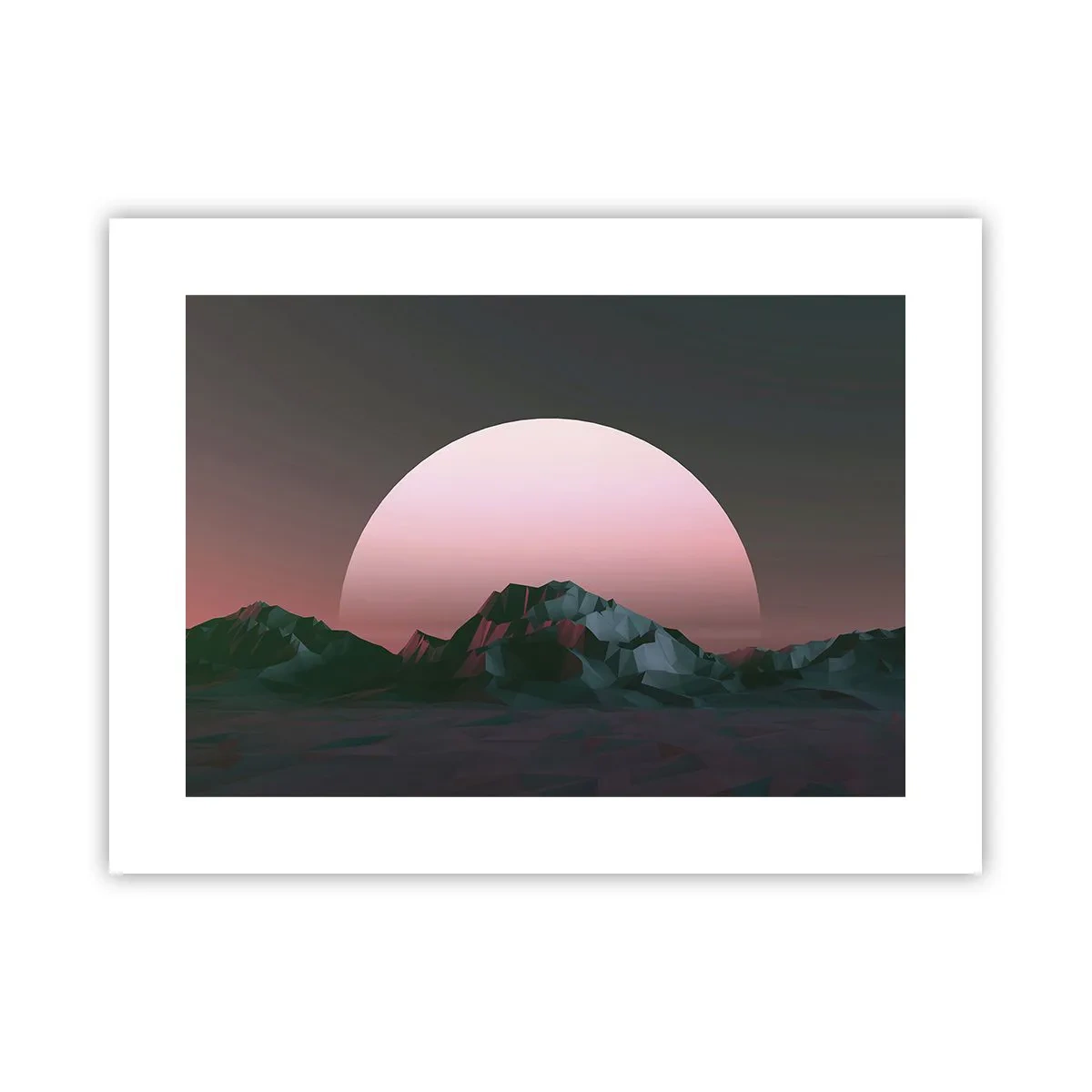 Affisch - I den granliggande galaxen - 40x30 cm