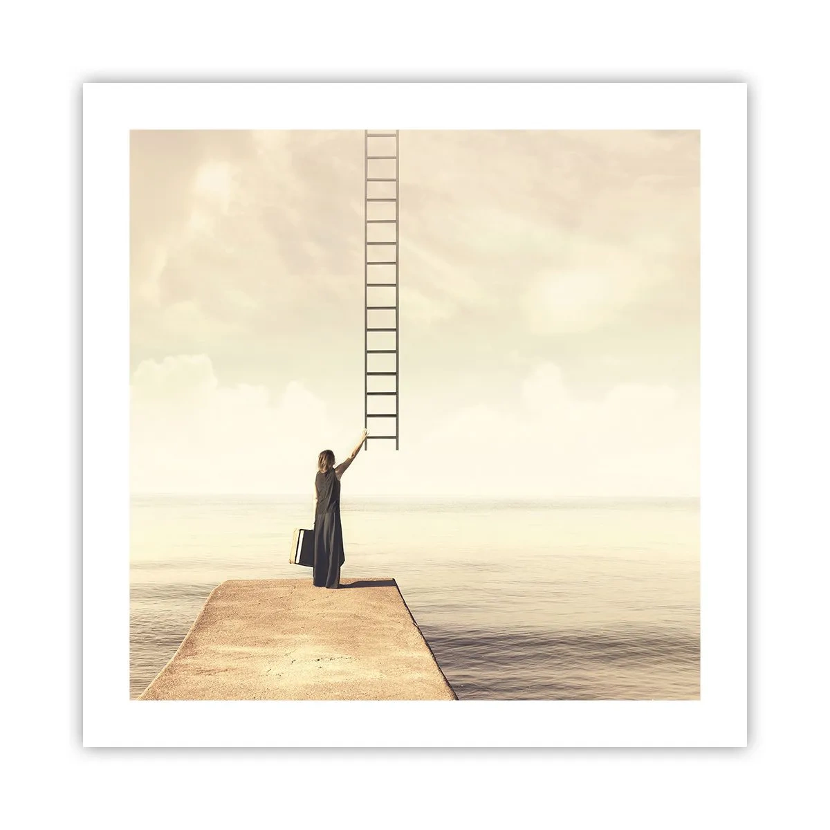 Affisch - Magisk resa - 50x50 cm