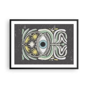 Affisch i svart ram - Stamritualer - 70x50 cm