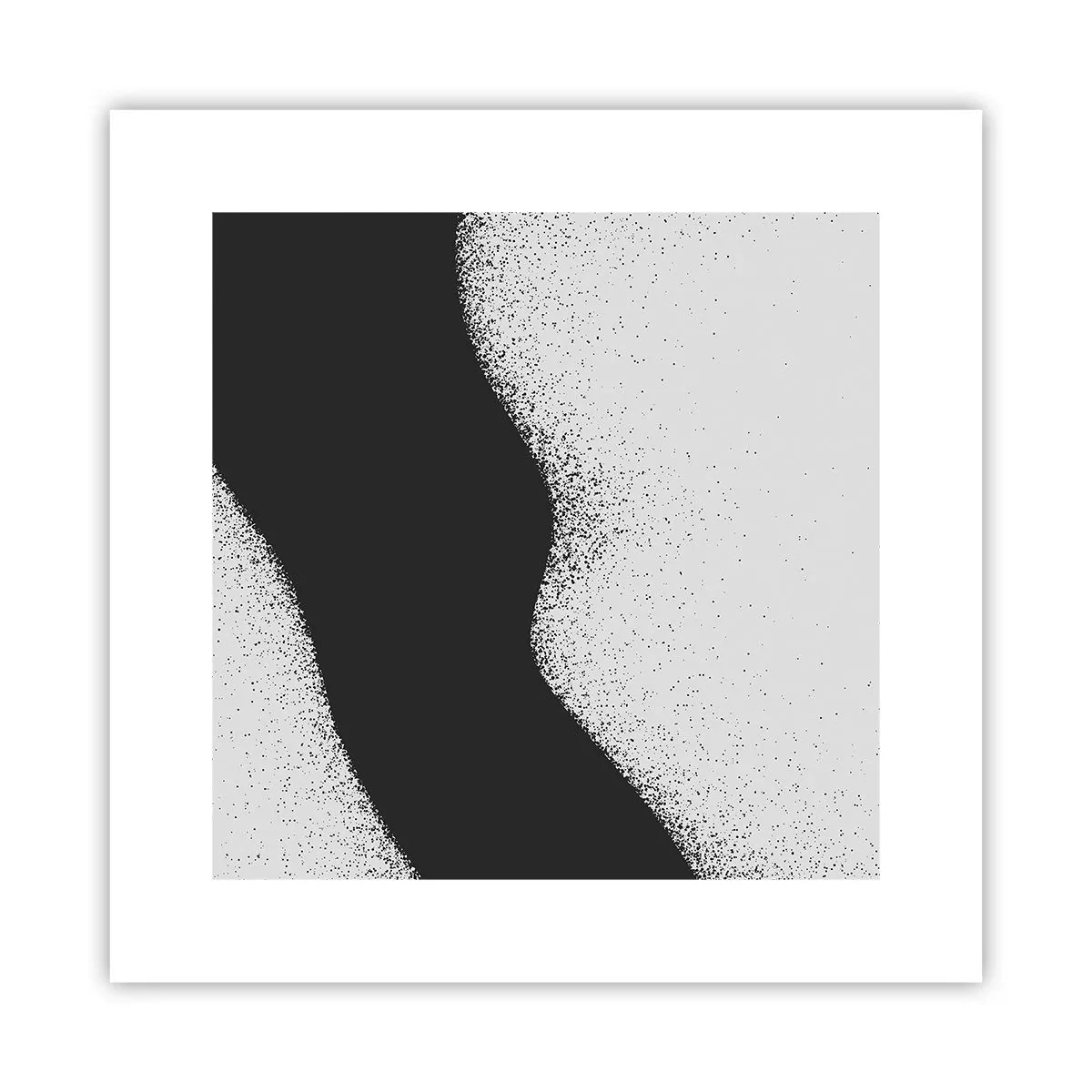 Affisch - Flytande balans - 30x30 cm
