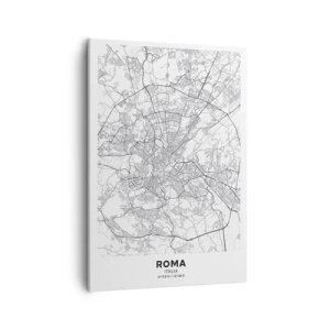 Canvastavla - Bild på duk - Romersk ring - 50x70 cm