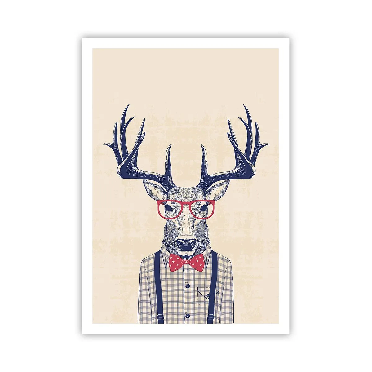 Affisch - Rolig extravagans - 70x100 cm