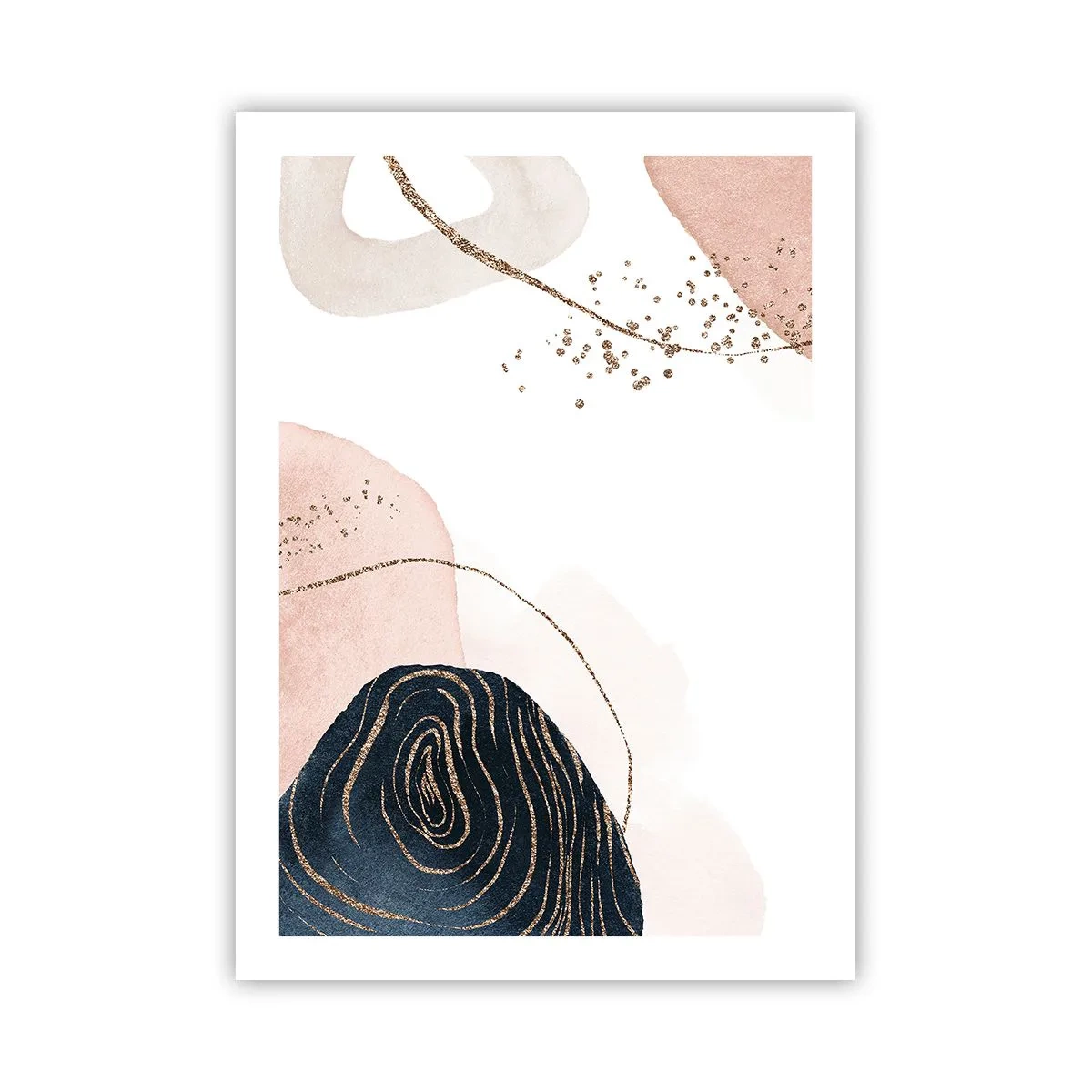 Affisch - Allt flyter - 50x70 cm