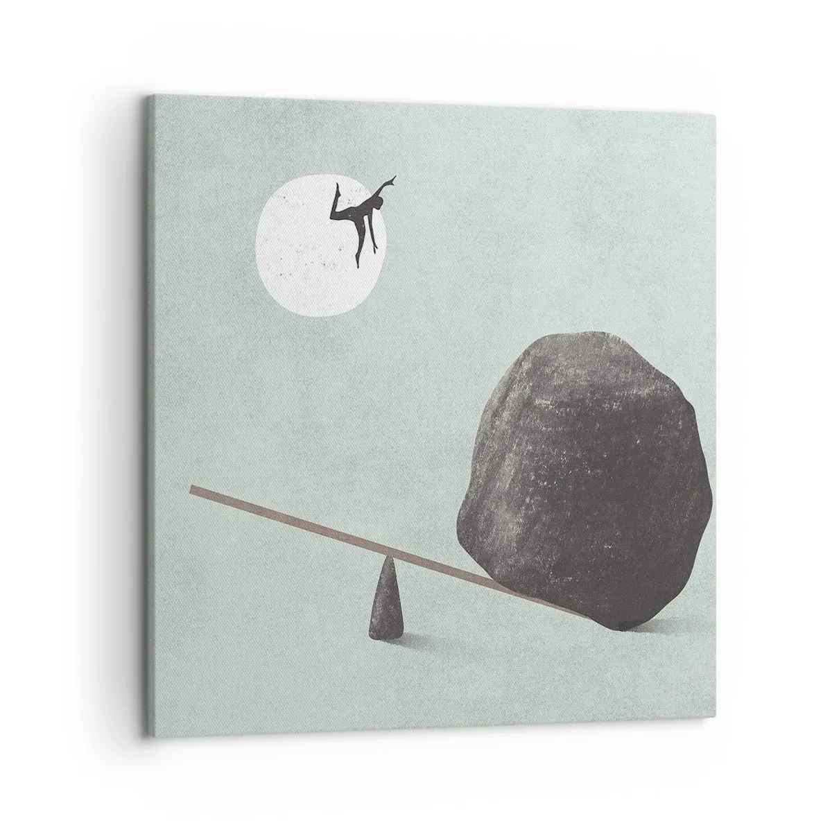 Canvastavla - Bild på duk - Uppfylld dröm - 50x50 cm