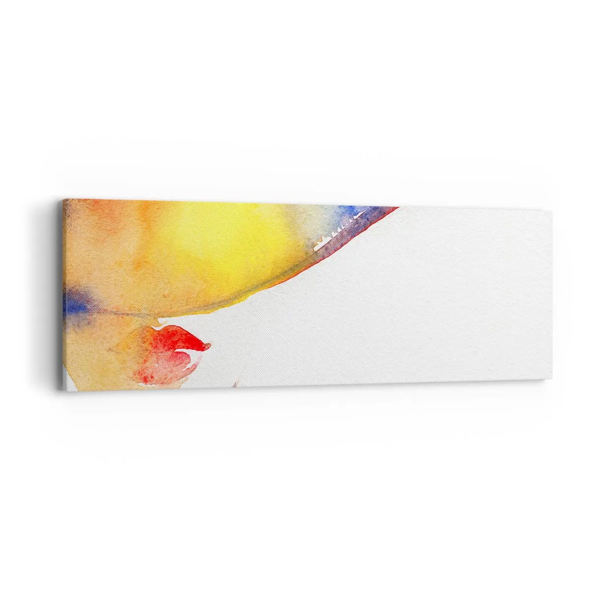 Canvastavla - Bild på duk - Damporträtt    - 90x30 cm