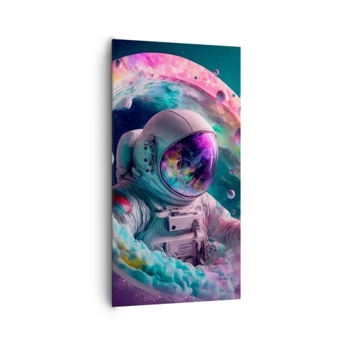 Canvastavla - Bild på duk - Stjärnport - 65x120 cm