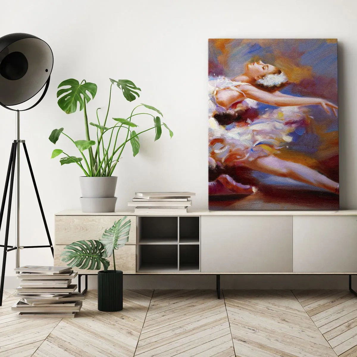 Canvastavla - Bild på duk - Svangrace - 80x120 cm
