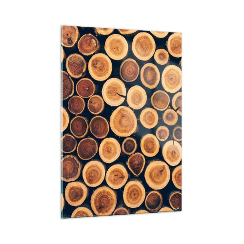 Glastavla - Bild på glas - Hur gammal ser jag ut att vara? - 50x70 cm