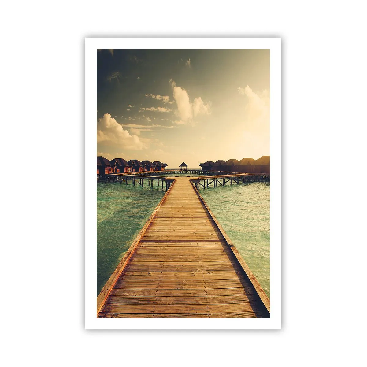 Affisch - Varm inbjudan - 61x91 cm