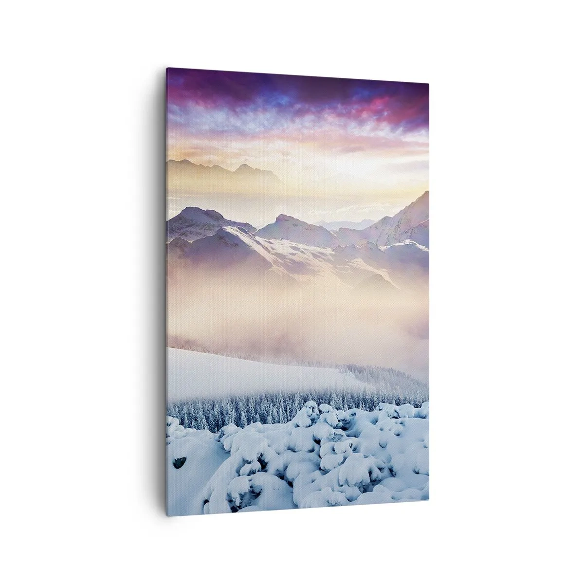 Canvastavla - Bild på duk - Naturens styrka och renhet - 80x120 cm