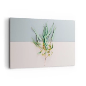 Canvastavla - Bild på duk - Pastellens subtilitet - 100x70 cm