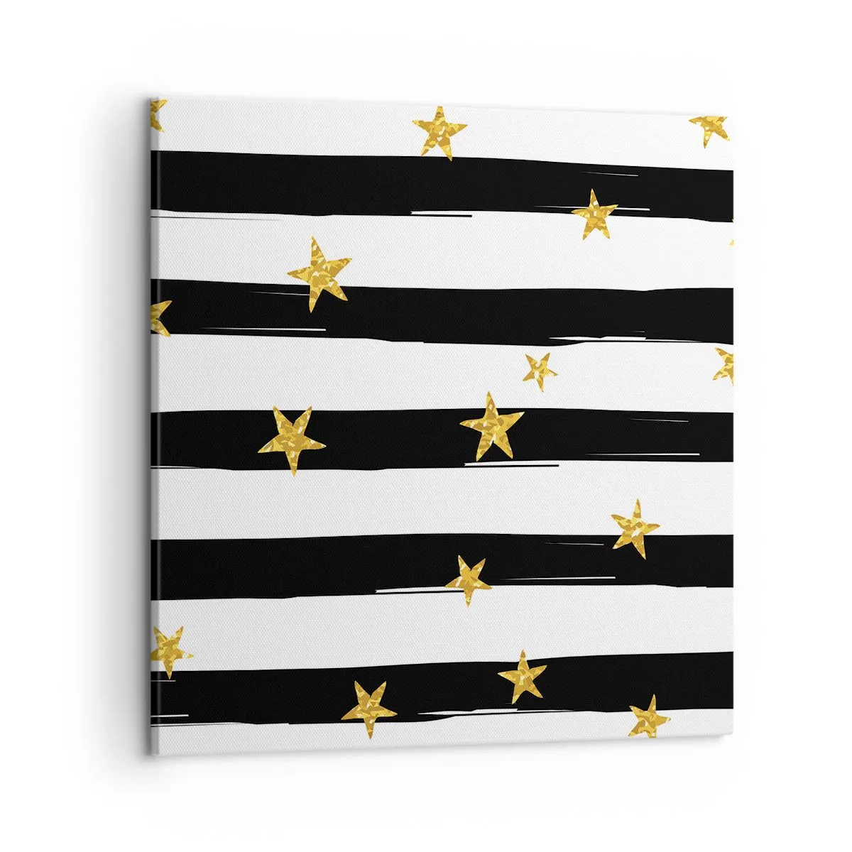 Canvastavla - Bild på duk - Alla är vi födda under lycklig stjärna - 50x50 cm