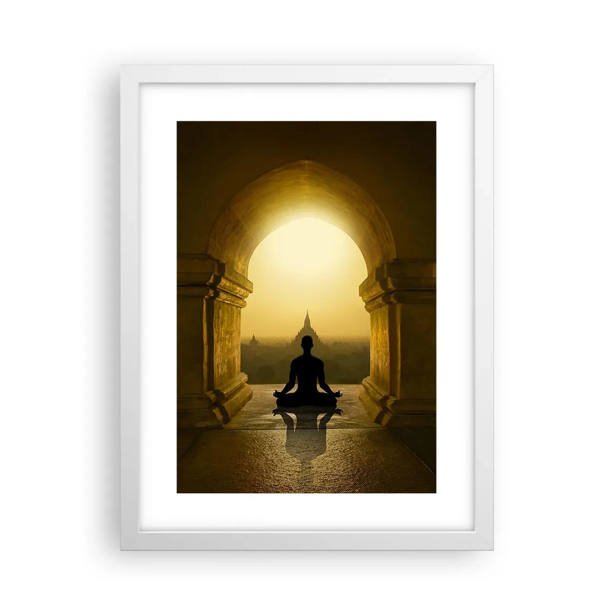 Affisch i vit ram - Full harmoni - 30x40 cm