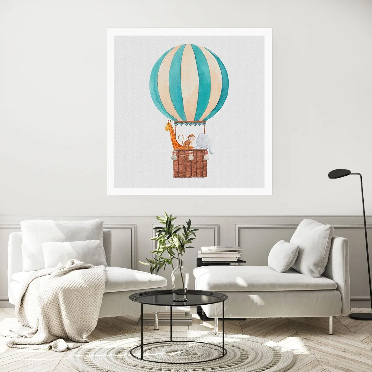 Affisch - Fantastisk resa - 50x50 cm